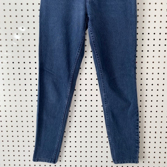 90’s Vintage Jordache High Rise Jeans with Zipper Bottom Hems - Picture 5 of 13